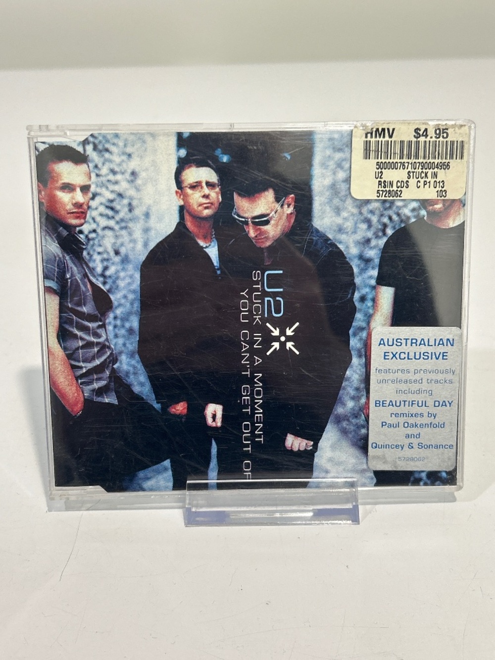🤯5 for $20🤯 U2 “Stuck In A Moment You Can’t Get Out Of” CD single [Rock Dance